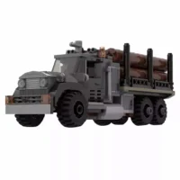 MOC 92555 - Vintage Logging Truck(LEGO Alternative Bricks) MOC 92555 - Vintage Logging Truck(LEGO Alternative Bricks)