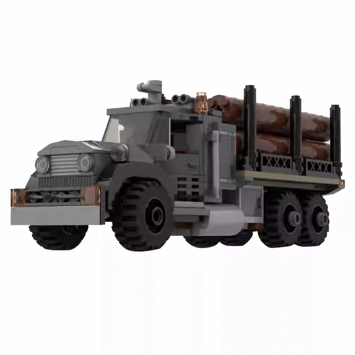 MOC 92555 - Vintage Logging Truck(LEGO Alternative Bricks) MOC 92555 - Vintage Logging Truck(LEGO Alternative Bricks)