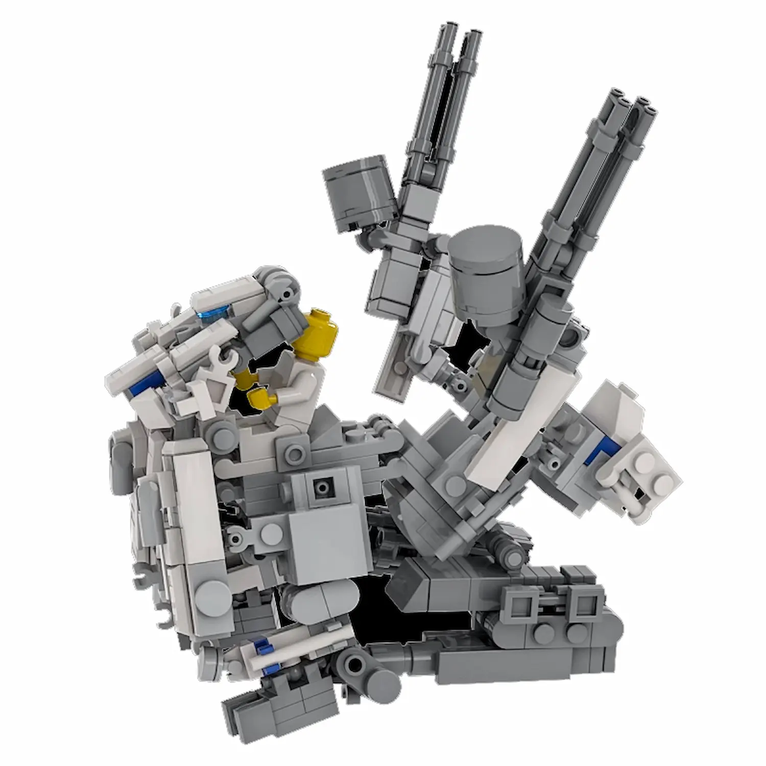 MOC – Military Sci-Fi Mecha - Classic Size Building Blocks