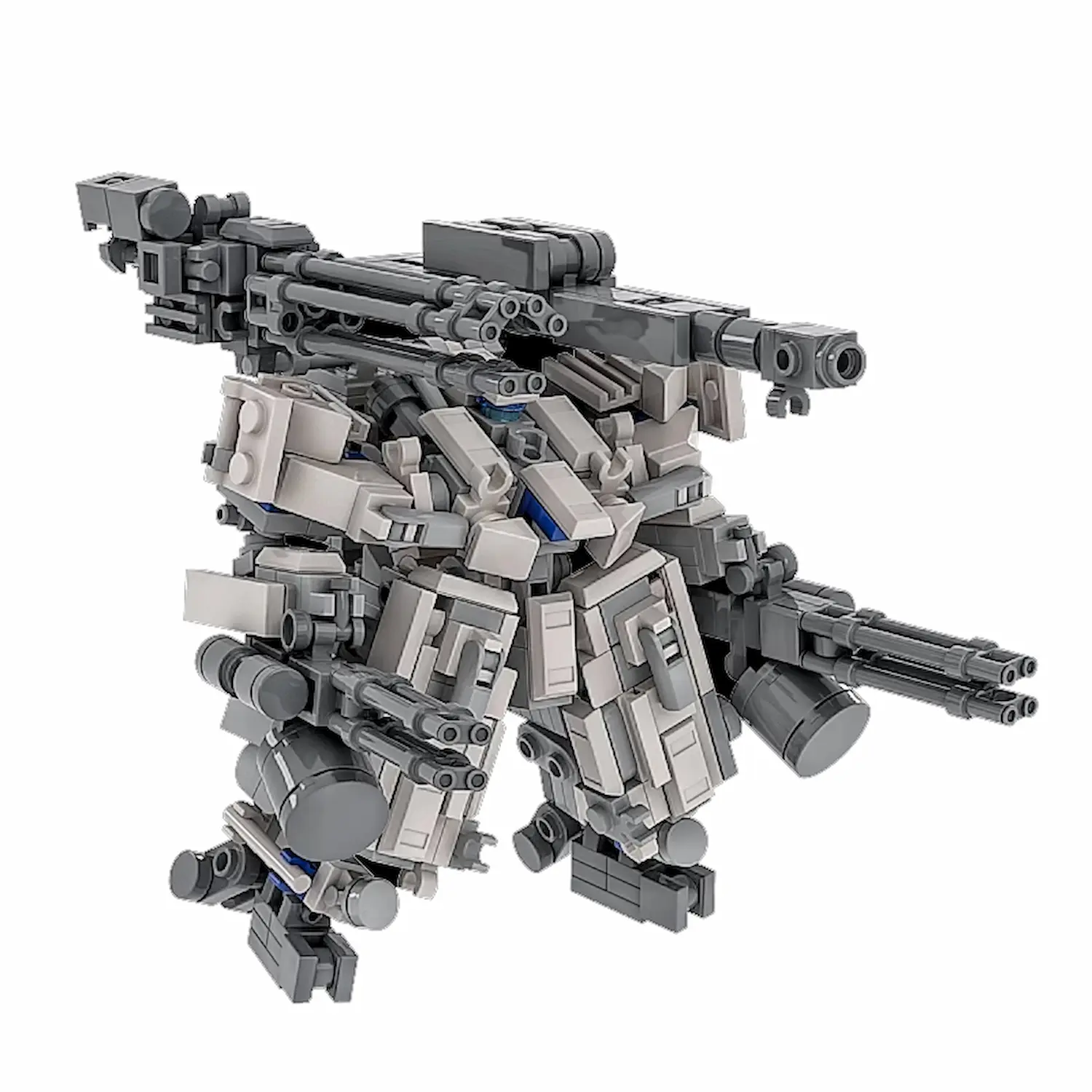 MOC – Military Sci-Fi Mecha - Classic Size Building Blocks