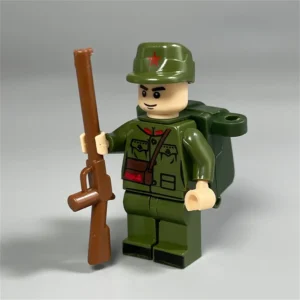 Minifigure – Red Guard (LEGO Alternative) Minifigure – Red Guard (LEGO Alternative)