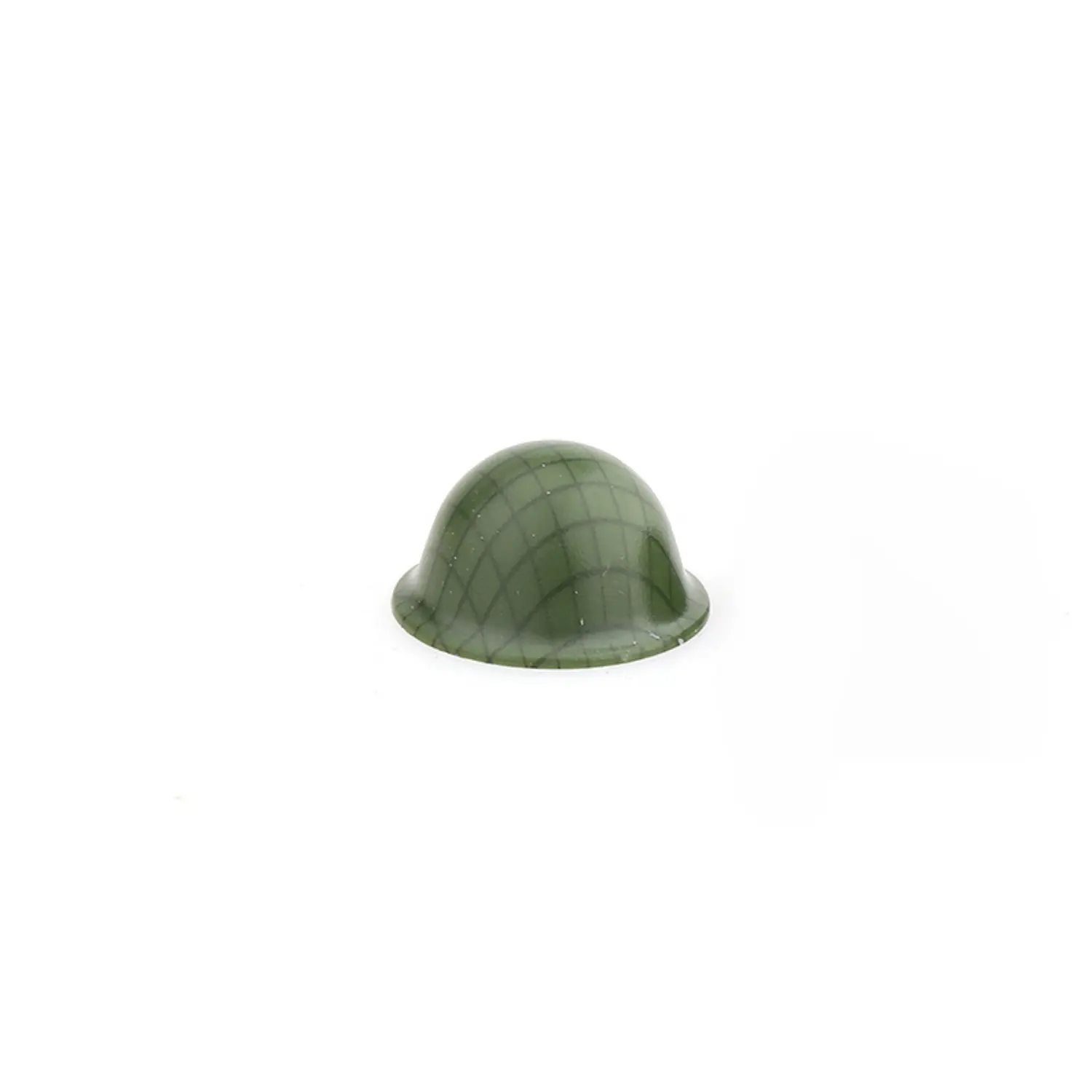 Custom Piece Miniature – A green Japanese Type 90 style military helmet with netting – 3D Print for LEGO minifigure Custom Piece Miniature – A green Japanese Type 90 style military helmet with netting – 3D Print for LEGO minifigure
