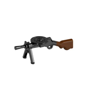 Custom Piece Miniature – DP 28 light machine gun – 3D Print for LEGO Minifigure Custom Piece Miniature – DP 28 light machine gun – 3D Print for LEGO Minifigure