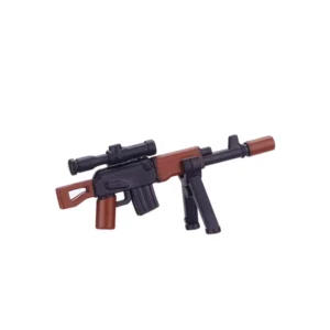 Custom Piece Miniature – Dragunov SVD Snayperskaya Vintovka Dragunova sniper rifle – 3D Print for LEGO Minifigure