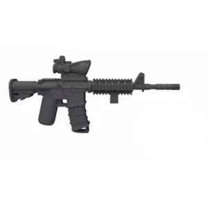 Custom Piece Miniature – M4A1 carbine equipped with an ACOG style scope – 3D Print for LEGO minifigure Custom Piece Miniature – M4A1 carbine equipped with an ACOG style scope – 3D Print for LEGO minifigure