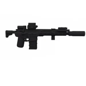 Custom Piece Miniature – SIG Sauer XM5 XM7 MCX Spear rifle equipped with a suppressor and likely a combination of modern optics sights – 3D Print for LEGO minifigure Custom Piece Miniature – SIG Sauer XM5 XM7 MCX Spear rifle equipped with a suppressor and likely a combination of modern optics sights – 3D Print for LEGO minifigure