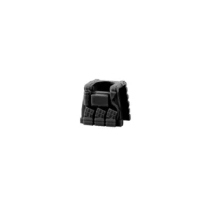 Custom Piece Miniature – Tactical Vest Body Armor black with Magazine Pouches – 3D Print for LEGO minifigure Custom Piece Miniature – Tactical Vest Body Armor black with Magazine Pouches – 3D Print for LEGO minifigure
