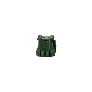 Custom Piece Miniature – Tactical Vest Body Armor olive green with three front pouches – 3D Print for LEGO minifigure Custom Piece Miniature – Tactical Vest Body Armor olive green with three front pouches – 3D Print for LEGO minifigure