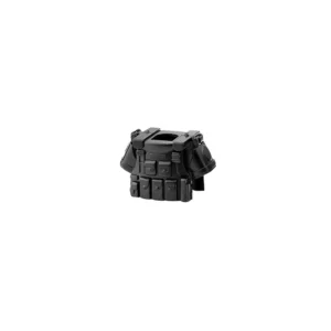 Custom Piece Miniature – Tactical Vest Body Armor tan desert black with shoulder pads – 3D Print for LEGO minifigure Custom Piece Miniature – Tactical Vest Body Armor tan desert black with shoulder pads – 3D Print for LEGO minifigure