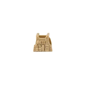 Custom Piece Miniature – Tactical Vest Body Armor tan khaki with various molded pouches – 3D Print for LEGO minifigure Custom Piece Miniature – Tactical Vest Body Armor tan khaki with various molded pouches – 3D Print for LEGO minifigure