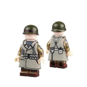 Custom Piece Miniature – US Army style overcoat – 3D Print for LEGO Minifigure Custom Piece Miniature – US Army style overcoat – 3D Print for LEGO Minifigure