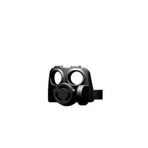 Custom Piece Miniature – gas mask balck – 3D Print for LEGO minifigure Custom Piece Miniature – gas mask balck – 3D Print for LEGO minifigure