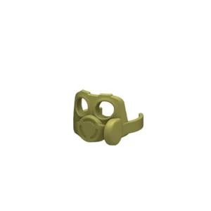 Custom Piece Miniature – gas mask olive green – 3D Print for LEGO minifigure Custom Piece Miniature – gas mask olive green – 3D Print for LEGO minifigure
