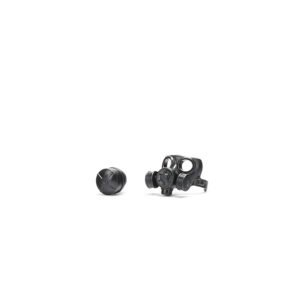 Custom Piece Miniature – gas mask with dual side respirator filters black – 3D Print for LEGO minifigure Custom Piece Miniature – gas mask with dual side respirator filters black – 3D Print for LEGO minifigure