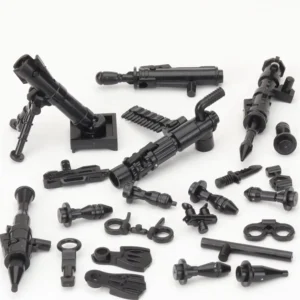 Custom Piece Miniature – heavy weapon set – 3D Print for LEGO Minifigure Custom Piece Miniature – heavy weapon set – 3D Print for LEGO Minifigure