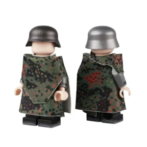 Custom Piece Miniature – military camouflage poncho cape Erbsenmuster pea dot M44 camouflage pattern – 3D Print for LEGO Minifigure 3 Custom Piece Miniature – military camouflage poncho cape Erbsenmuster pea dot M44 camouflage pattern – 3D Print for LEGO Minifigure