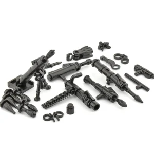 Custom Piece Miniature – military heavy weapons black – 3D Print for LEGO minifigure Custom Piece Miniature – military heavy weapons black – 3D Print for LEGO minifigure