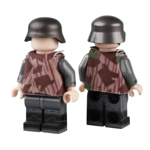 Custom Piece Miniature – military short camouflage vest smock M31 Splittertarnmuster splinter pattern camouflage – 3D Print for LEGO Minifigure Custom Piece Miniature – military short camouflage vest smock M31 Splittertarnmuster splinter pattern camouflage – 3D Print for LEGO Minifigure