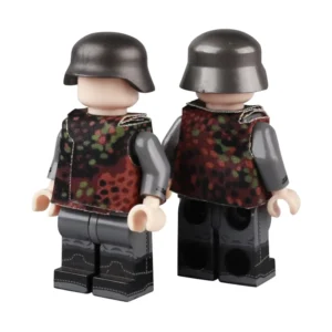 Custom Piece Miniature – military short camouflage vest smock M44 Splittertarnmuster splinter pattern camouflage – 3D Print for LEGO Minifigure 2 Custom Piece Miniature – military short camouflage vest smock M44 Splittertarnmuster splinter pattern camouflage – 3D Print for LEGO Minifigure