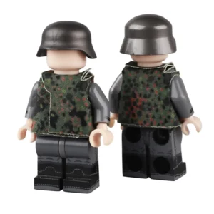 Custom Piece Miniature – military short camouflage vest smock M44 Splittertarnmuster splinter pattern camouflage – 3D Print for LEGO Minifigure 5 Custom Piece Miniature – military short camouflage vest smock M44 Splittertarnmuster splinter pattern camouflage – 3D Print for LEGO Minifigure