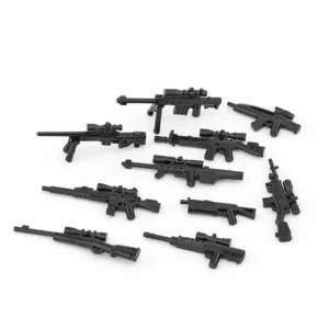 Custom Piece Miniature – military weapons sniper rifles and designated marksman rifles DMRs black – 3D Print for LEGO minifigure Custom Piece Miniature – military weapons sniper rifles and designated marksman rifles DMRs black – 3D Print for LEGO minifigure