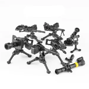 Custom Piece Miniature – tripod mounted heavy weapon shoulder fired launcher – 3D Print for LEGO minifigure Custom Piece Miniature – tripod mounted heavy weapon shoulder fired launcher – 3D Print for LEGO minifigure