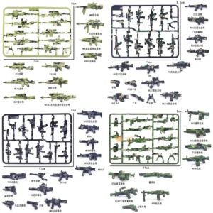 Custom Piece Miniature – weapons and equipments Camouflage – 3D Print for LEGO minifigure Custom Piece Miniature – weapons and equipments Camouflage – 3D Print for LEGO minifigure
