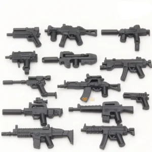 Custom Piece Miniature – weapons firearms – 3D Print for LEGO minifigure 2 Custom Piece Miniature – weapons firearms – 3D Print for LEGO minifigure