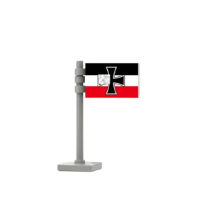 Custom Piece – German Empire military flag Iron Cross from the World War I era – 3D Print for LEGO minifigure