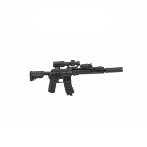 Custom Piece – M4 carbine equipped with the URG I Upper Receiver Group Improved – 3D Print for LEGO minifigure Custom Piece – M4 carbine equipped with the URG I Upper Receiver Group Improved – 3D Print for LEGO minifigure