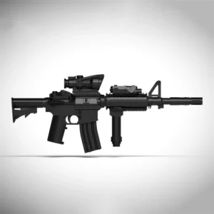 Custom Piece – M4A1 carbine assault rifle outfitted – 3D Print for LEGO minifigure Custom Piece – M4A1 carbine assault rifle outfitted – 3D Print for LEGO minifigure