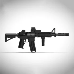 Custom Piece – M4A1 carbine assault rifle – 3D Print for LEGO minifigure 4 Custom Piece – M4A1 carbine assault rifle – 3D Print for LEGO minifigure