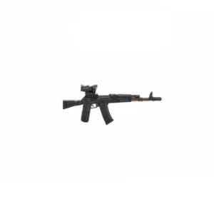 Custom Piece – Russian AK 74M rifle with an ACOG style scope attached – 3D Print for LEGO minifigure Custom Piece – Russian AK 74M rifle with an ACOG style scope attached – 3D Print for LEGO minifigure