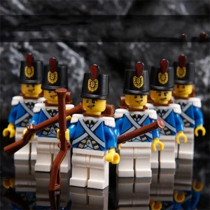 Minifigure French soldiers Napoleonic era b type LEGO Alternative Minifigure French soldiers Napoleonic era b type LEGO Alternative
