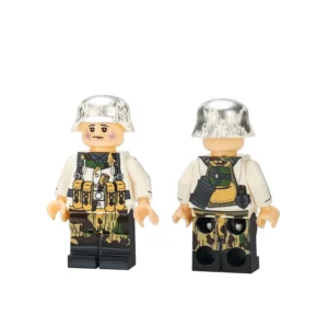 Minifigure - German soldier from the World War II era (LEGO Alternative)