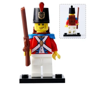 Minifigure Napoleonic era British soldier LEGO Alternative Minifigure Napoleonic era British soldier LEGO Alternative