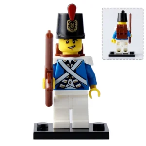 Minifigure Napoleonic era soldier LEGO Alternative 2 Minifigure Napoleonic era soldier LEGO Alternative