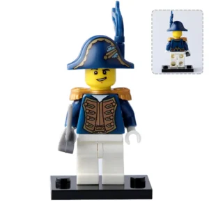 Minifigure Napoleonic era soldier naval officer LEGO Alternative Minifigure Napoleonic era soldier naval officer LEGO Alternative