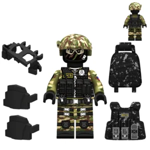 Minifigure - Russian FSB Alpha Group Spetsgruppa A special forces unit (LEGO Alternative) Minifigure - Russian FSB Alpha Group Spetsgruppa A special forces unit (LEGO Alternative)