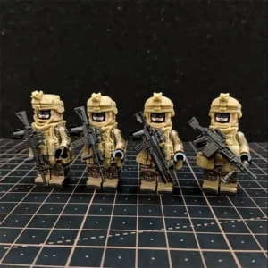 Minifigure - US Army fireteam (LEGO Alternative) Minifigure - US Army fireteam (LEGO Alternative)