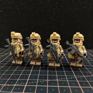 Minifigure - military fire team (LEGO Alternative) Minifigure - military fire team (LEGO Alternative)