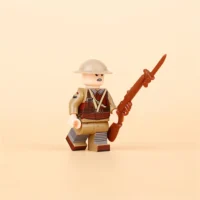 Minifigure – British World War I Soldier (LEGO Alternative)