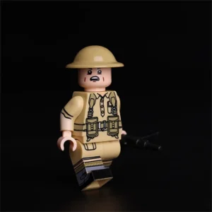 Minifigure – British soldier from the 7th Armoured Division Desert Rats (LEGO Alternative) Minifigure – British soldier from the 7th Armoured Division Desert Rats (LEGO Alternative)