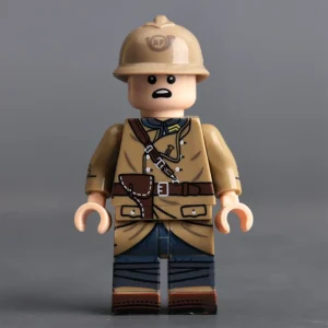 Minifigure – French Army Lieutenant from WWI early WWII (LEGO Alternative) Minifigure – French Army Lieutenant from WWI early WWII (LEGO Alternative)