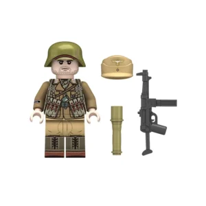 Minifigure – German Afrika Korps DAK NCO (Non-Commissioned Officer) or squad leader North African Campaign of World War II (LEGO Compatible) Minifigure – German Afrika Korps DAK NCO (Non-Commissioned Officer) or squad leader North African Campaign of World War II (LEGO Compatible)
