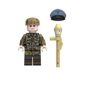Minifigure – German Fallschirmjäger paratrooper soldier specialized Luftwaffe unit World War II (LEGO Alternative) Minifigure – German Fallschirmjäger paratrooper soldier specialized Luftwaffe unit World War II (LEGO Alternative)