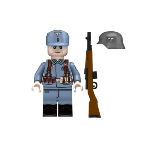 Minifigure – German Luftwaffe Field Division Luftwaffen Feldgdivision soldier from World War II (LEGO Alternative) Minifigure – German Luftwaffe Field Division Luftwaffen Feldgdivision soldier from World War II (LEGO Alternative)