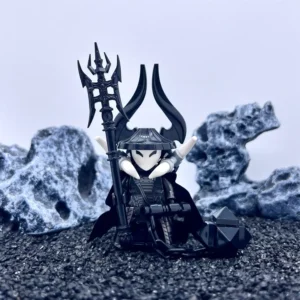 Minifigure – Ghost Faced Swordsman holding meteor hammer (LEGO Alternative) Minifigure – Ghost Faced Swordsman holding meteor hammer (LEGO Alternative)
