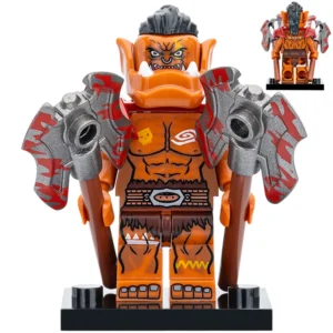 Minifigure – Orc Berserker (LEGO Alternative)