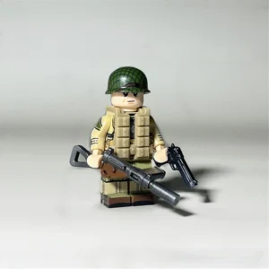 Minifigure – Robert Wayne new replacement trooper of the101st Airborne Division Band of Brothers (LEGO Alternative) Minifigure – Robert Wayne new replacement trooper of the101st Airborne Division Band of Brothers (LEGO Alternative)
